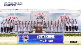 JMCIM  My Heart  Youth Choir  September 15 2024 [upl. by Kaasi986]