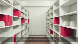 Dexion MaxiDRIVE Compactus  Mobile Shelving [upl. by Bloem344]