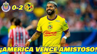 ⚽CHIVAS CON DERROTA  CLASICO NACIONAL LIGA MX AMISTOSO 2024 🏆 EN ZONA FUT [upl. by Gnuy]