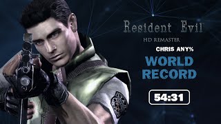 Resident Evil REmake Chris Any DS Speedrun 5431 WR [upl. by Procter]