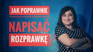 Jak napisać poprawnie rozprawkę maturalną na przykładzie matury poprawkowej z 2020 roku [upl. by Ellenrahs971]