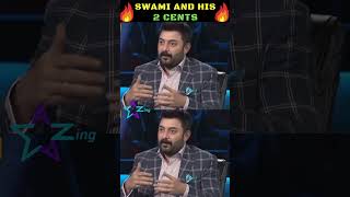 Swami and His 2 Cents  Arvind Swamy in NVOK arvindswamy arvindswami [upl. by Yatnwahs]