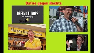 Satire gegen rechts Rüdigolf Identitäre Holger Apfel Alice Weidel [upl. by Aikal]