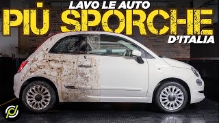 Lavo le auto PIÚ SPORCHE dItalia a GRATIS😝 [upl. by Libys]