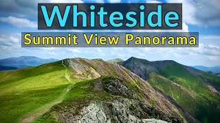 Whiteside  Labelled Summit View Panorama  Lake District Northwestern Fells [upl. by Neicul]