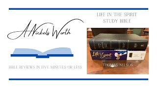 Life in the Spirit Study Bible [upl. by Tobey]