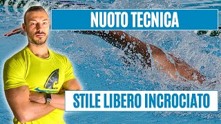 Nuoto Stile Libero Tecnica per migliorare la propulsione della bracciata [upl. by Tallou774]