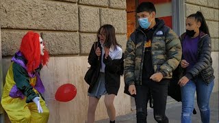 Halloween 2020 Clown Prank Italy [upl. by Ximenez]