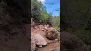 A Hike Through Kanarra Falls Slot Canyon Adventure Shorts Hiking [upl. by Romelle]