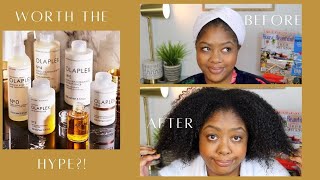 1 YEAR UPDATE Olaplex REVIEW amp DEMO on Type 4 Hair  Testing No8 vs 4in1  Before amp After [upl. by Neddie]