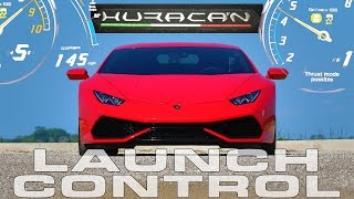 145 MPH Launch Control How To Demonstration in the Lamborghini Huracan LP6104 [upl. by Tinaret]