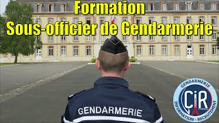 FORMATION SOUSOFFICIER DE GENDARMERIE  de Civil à Gendarme [upl. by Anaitit725]