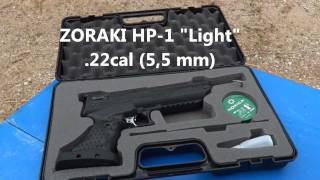 Zoraki HP1 Light 40 meters shoot in Slow Motion First Video [upl. by Gathard]