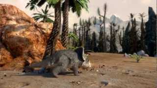 Films from DinoPark  Triceratops [upl. by Harelda]