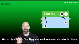 Was ist eigentlich der Text Generator von Loxone und wie nutze ich diesen [upl. by Adnawal]