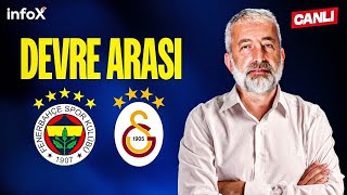 CANLI  FENERBAHÇE 02 GALATASARAY  DEVRE ARASI  w Tahir Kum Aydın Cingöz [upl. by Neeluqcaj]