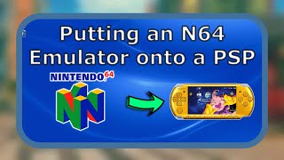 How to Play N64 Games on a PSP [upl. by Fortna]