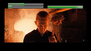 T800 vs T1000with healthbars [upl. by Iclek]