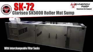 Synergy Reef® SK72 Clarisea Roller Mat Sump [upl. by Aicil]