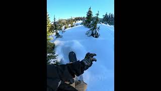 TDay 23 Backcountry Crust Slashing N Baker WA [upl. by Ahsenid533]