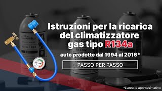 Come riparare autonomamente laria condizionata dellauto con R134a [upl. by Kleper351]