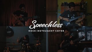 SPEECHLESS  Naomi Scott  Rock Instrumental Cover [upl. by Reivad]