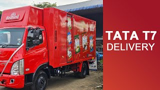 Tata T7 Ultra Truck Delivery at Popular Mega Motors Ernakulam [upl. by Ahsela]