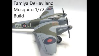 Tamiya De Haviland Mosquito Mk IV 172 Build [upl. by Bhatt383]