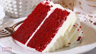 BEST Red Velvet Cake Very Soft Moist amp EASY [upl. by Ayana]