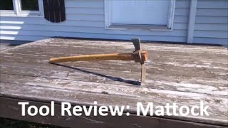 Tool Review How Useful is a Mattock [upl. by Korman]