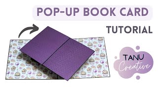 PopUp Book Card with a Twist  EASY Tutorial  Best Photo Pop Up Card Ideas [upl. by Corotto]