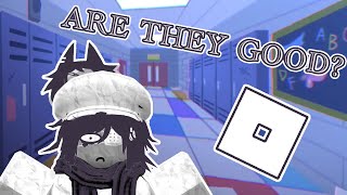 ARE THEY GOOD  Fundamental Paper Education Roblox Games [upl. by Nisa26]