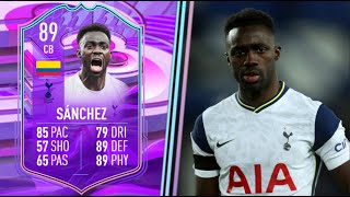 HE’S BROKEN 😳 89 FUT Birthday Davinson Sanchez FIFA 22 Player Review [upl. by Faulkner]