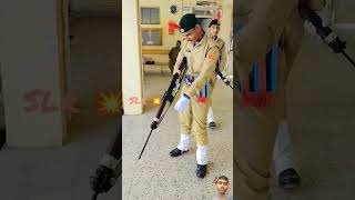 Ncc Cadet  National Cadet corps  SLR rifle trending army ncclife viralvideo shorts [upl. by Anilat]