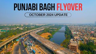 Punjabi Bagh Flyover  99 Road Laying Completed detoxtraveller [upl. by Lamrert]