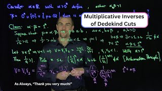 The Multiplicative Inverse of a Dedekind Cut [upl. by Schoof23]