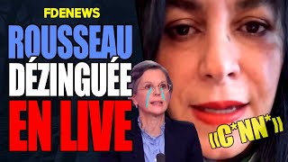 ROUSSEAU DÉZINGUÉE EN LIVE PAR UNE IRANIENNE [upl. by Nimrak238]