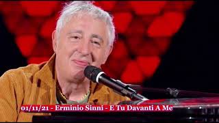 011121  Erminio Sinni  E Tu Davanti A Me piano e voce live [upl. by Rim]