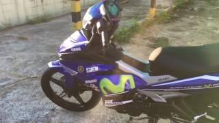 Yamaha Exciter 150 exhaust standart sound [upl. by Hobbie]