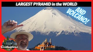 TOUR of CHOLULA MEXICO and the LARGEST PYRAMID IN THE WORLD [upl. by Yug]