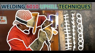 Welding 6010 Uphill Techniques  Stick Welding Tips and Tricks for Beginners [upl. by Elad]