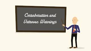 Corroboration and Vetrovec Warnings [upl. by Brecher398]