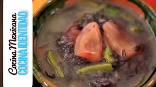 Receta de Frijoles Quebrados con Nopales Receta Mexicana Yuri de Gortari [upl. by Armand706]