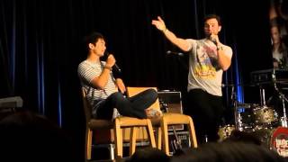 Osric Chau amp Gil McKinney Panel Vancon 2015 [upl. by Schroer722]