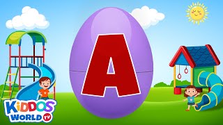 Learn the ABC Phonics with Fun Surprise Eggs [upl. by Cherish]