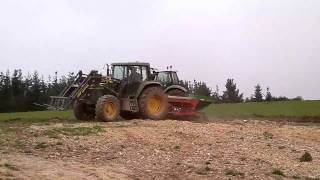 John Deere 6810 amp sembradora Vomer [upl. by Kirsch]