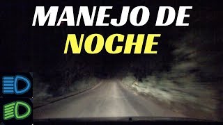 MANEJO DE NOCHE Tips para conducción nocturna en ciudad y carretera  Velocidad Total [upl. by Rickie]