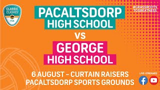 Netball curtain raisers  Pacaltsdorp High School vs George High School [upl. by Caras]