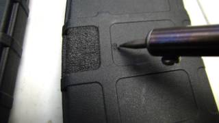 How to stipple pmag and battle mags magazines like a pro [upl. by Iznekcam]