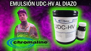 EMULSIÓN UDCHV AL DIAZO chromaline 2020 [upl. by Oruhtra353]